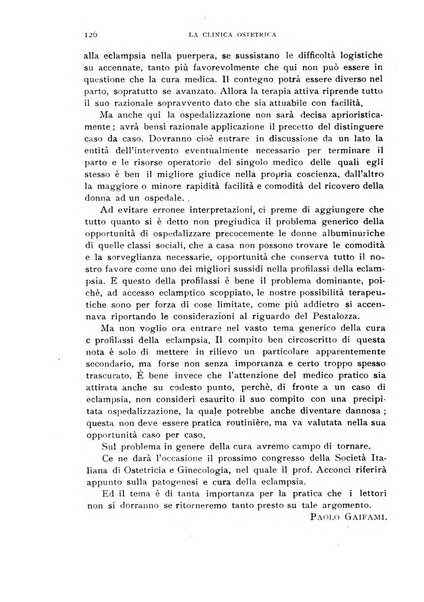 La clinica ostetrica rivista di ostetricia, ginecologia e pediatria. - A. 1, n. 1 (1899)-a. 40, n. 12 (dic. 1938)