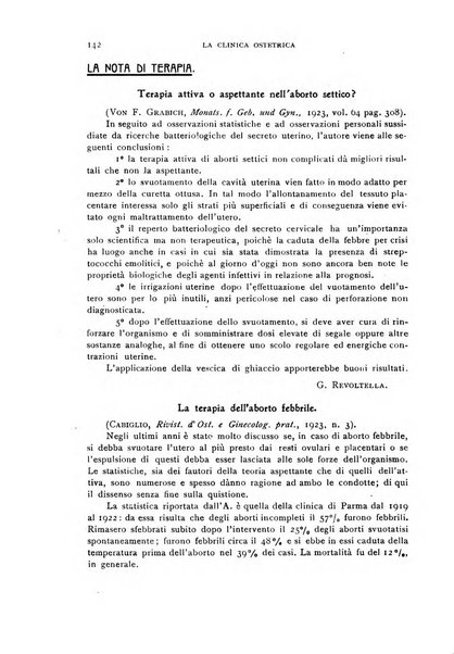 La clinica ostetrica rivista di ostetricia, ginecologia e pediatria. - A. 1, n. 1 (1899)-a. 40, n. 12 (dic. 1938)