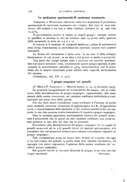 La clinica ostetrica rivista di ostetricia, ginecologia e pediatria. - A. 1, n. 1 (1899)-a. 40, n. 12 (dic. 1938)