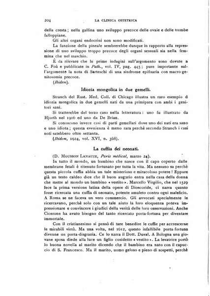 La clinica ostetrica rivista di ostetricia, ginecologia e pediatria. - A. 1, n. 1 (1899)-a. 40, n. 12 (dic. 1938)