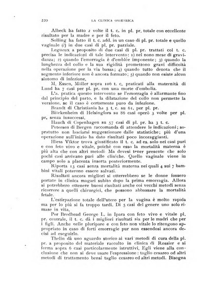 La clinica ostetrica rivista di ostetricia, ginecologia e pediatria. - A. 1, n. 1 (1899)-a. 40, n. 12 (dic. 1938)