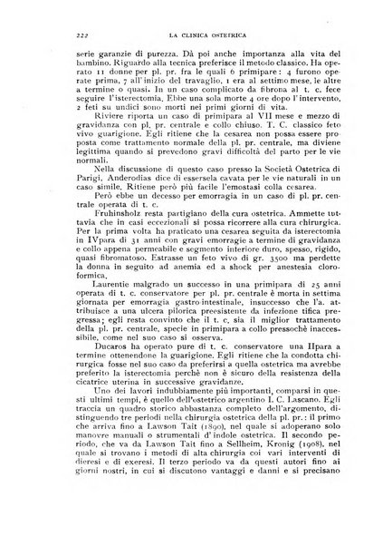 La clinica ostetrica rivista di ostetricia, ginecologia e pediatria. - A. 1, n. 1 (1899)-a. 40, n. 12 (dic. 1938)