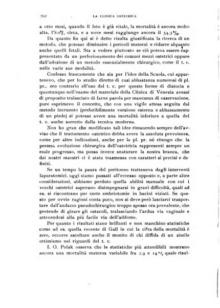 La clinica ostetrica rivista di ostetricia, ginecologia e pediatria. - A. 1, n. 1 (1899)-a. 40, n. 12 (dic. 1938)