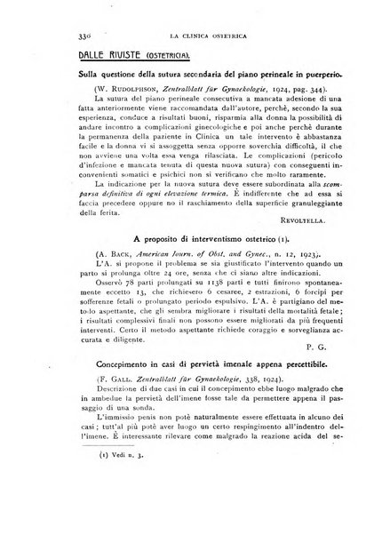 La clinica ostetrica rivista di ostetricia, ginecologia e pediatria. - A. 1, n. 1 (1899)-a. 40, n. 12 (dic. 1938)