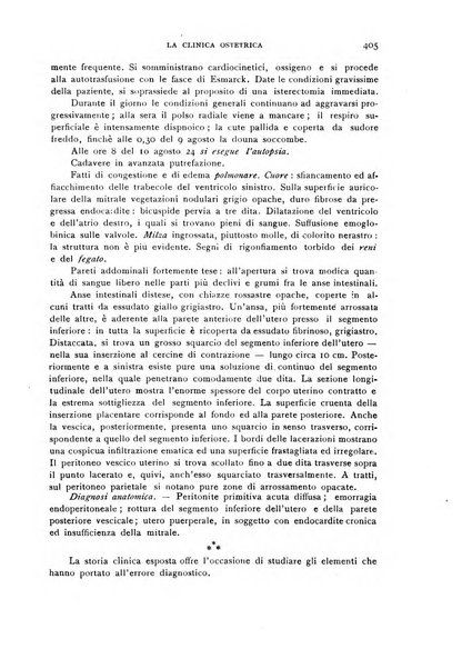 La clinica ostetrica rivista di ostetricia, ginecologia e pediatria. - A. 1, n. 1 (1899)-a. 40, n. 12 (dic. 1938)