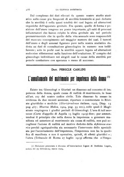 La clinica ostetrica rivista di ostetricia, ginecologia e pediatria. - A. 1, n. 1 (1899)-a. 40, n. 12 (dic. 1938)