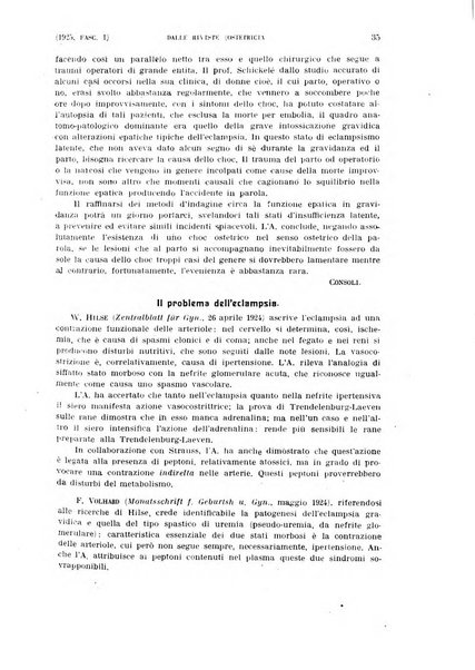 La clinica ostetrica rivista di ostetricia, ginecologia e pediatria. - A. 1, n. 1 (1899)-a. 40, n. 12 (dic. 1938)