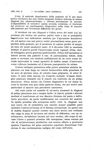 La clinica ostetrica rivista di ostetricia, ginecologia e pediatria. - A. 1, n. 1 (1899)-a. 40, n. 12 (dic. 1938)