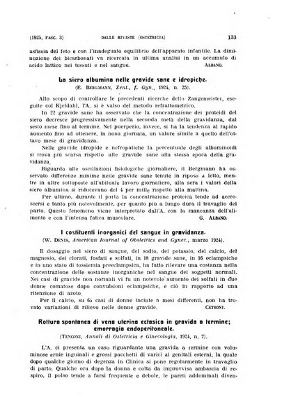 La clinica ostetrica rivista di ostetricia, ginecologia e pediatria. - A. 1, n. 1 (1899)-a. 40, n. 12 (dic. 1938)