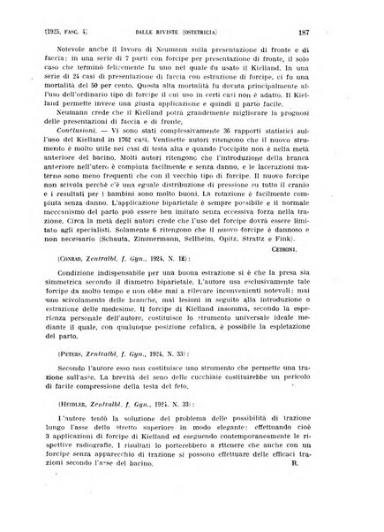 La clinica ostetrica rivista di ostetricia, ginecologia e pediatria. - A. 1, n. 1 (1899)-a. 40, n. 12 (dic. 1938)