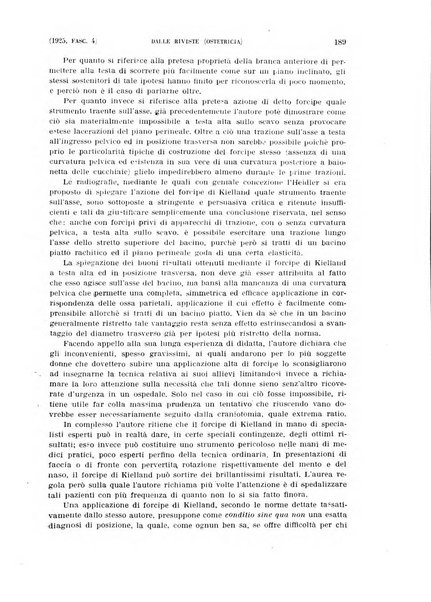 La clinica ostetrica rivista di ostetricia, ginecologia e pediatria. - A. 1, n. 1 (1899)-a. 40, n. 12 (dic. 1938)