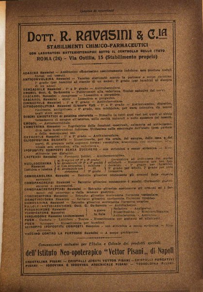 La clinica ostetrica rivista di ostetricia, ginecologia e pediatria. - A. 1, n. 1 (1899)-a. 40, n. 12 (dic. 1938)