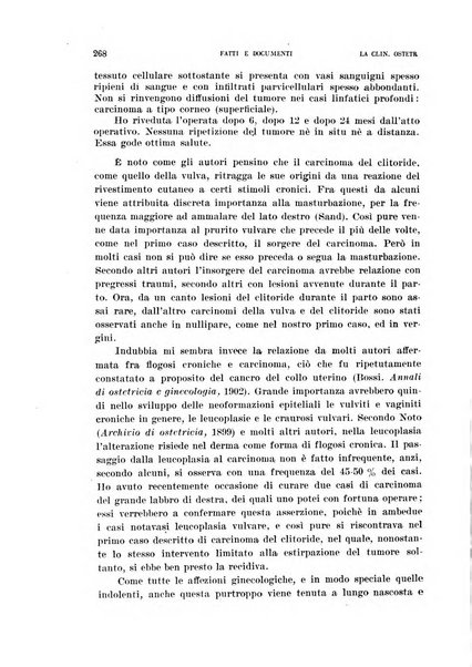 La clinica ostetrica rivista di ostetricia, ginecologia e pediatria. - A. 1, n. 1 (1899)-a. 40, n. 12 (dic. 1938)