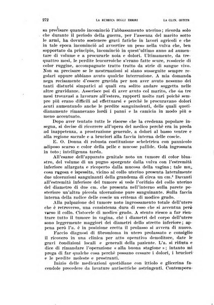 La clinica ostetrica rivista di ostetricia, ginecologia e pediatria. - A. 1, n. 1 (1899)-a. 40, n. 12 (dic. 1938)