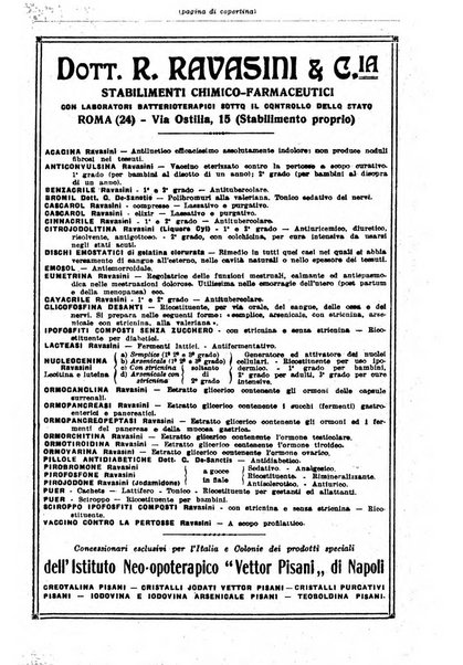 La clinica ostetrica rivista di ostetricia, ginecologia e pediatria. - A. 1, n. 1 (1899)-a. 40, n. 12 (dic. 1938)