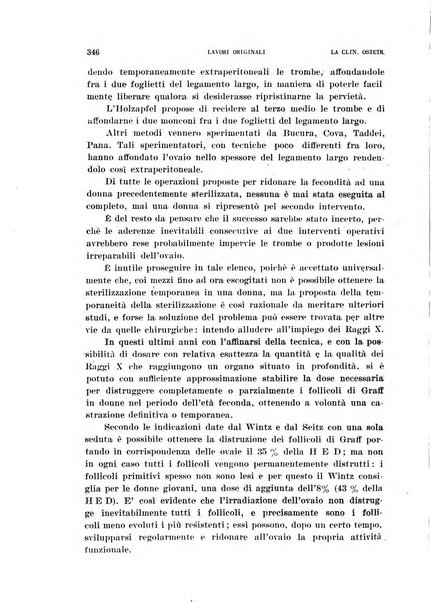 La clinica ostetrica rivista di ostetricia, ginecologia e pediatria. - A. 1, n. 1 (1899)-a. 40, n. 12 (dic. 1938)