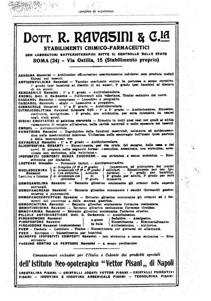 La clinica ostetrica rivista di ostetricia, ginecologia e pediatria. - A. 1, n. 1 (1899)-a. 40, n. 12 (dic. 1938)