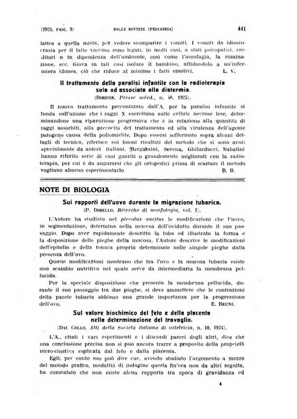 La clinica ostetrica rivista di ostetricia, ginecologia e pediatria. - A. 1, n. 1 (1899)-a. 40, n. 12 (dic. 1938)