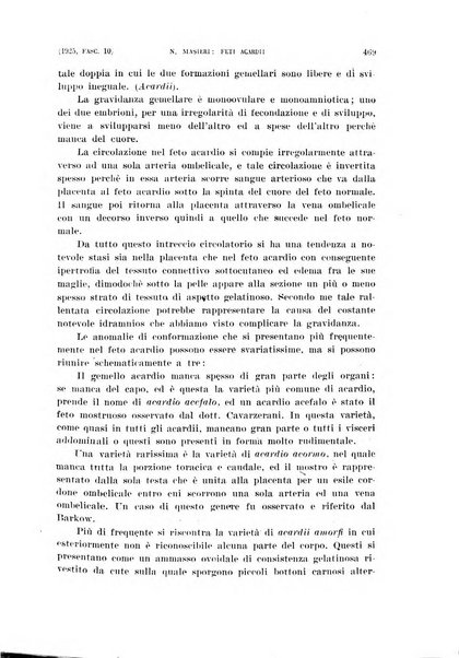 La clinica ostetrica rivista di ostetricia, ginecologia e pediatria. - A. 1, n. 1 (1899)-a. 40, n. 12 (dic. 1938)