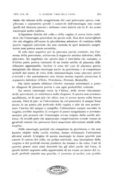 La clinica ostetrica rivista di ostetricia, ginecologia e pediatria. - A. 1, n. 1 (1899)-a. 40, n. 12 (dic. 1938)