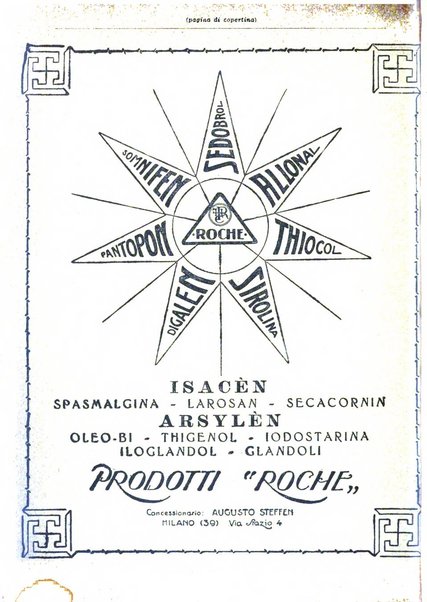 La clinica ostetrica rivista di ostetricia, ginecologia e pediatria. - A. 1, n. 1 (1899)-a. 40, n. 12 (dic. 1938)