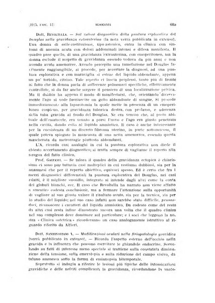 La clinica ostetrica rivista di ostetricia, ginecologia e pediatria. - A. 1, n. 1 (1899)-a. 40, n. 12 (dic. 1938)