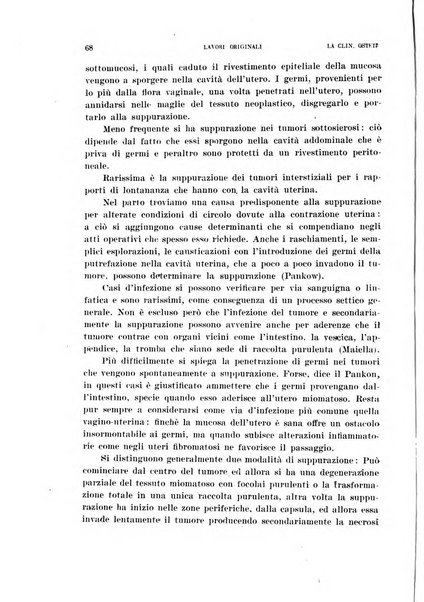 La clinica ostetrica rivista di ostetricia, ginecologia e pediatria. - A. 1, n. 1 (1899)-a. 40, n. 12 (dic. 1938)