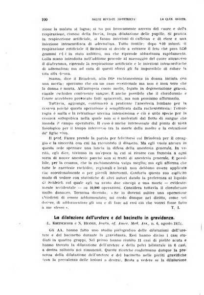 La clinica ostetrica rivista di ostetricia, ginecologia e pediatria. - A. 1, n. 1 (1899)-a. 40, n. 12 (dic. 1938)