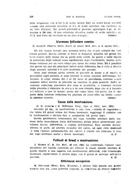 La clinica ostetrica rivista di ostetricia, ginecologia e pediatria. - A. 1, n. 1 (1899)-a. 40, n. 12 (dic. 1938)