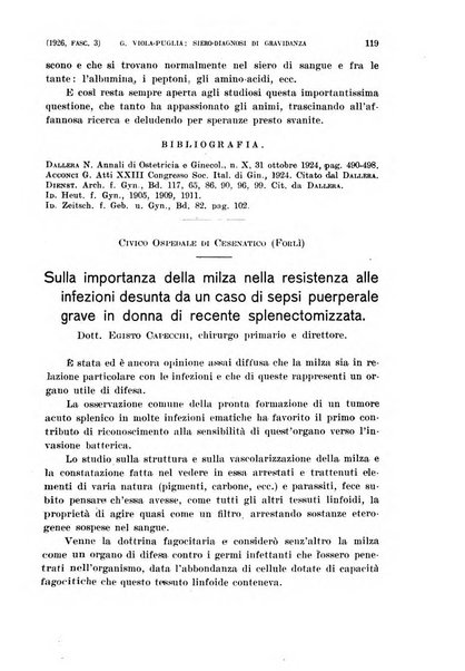 La clinica ostetrica rivista di ostetricia, ginecologia e pediatria. - A. 1, n. 1 (1899)-a. 40, n. 12 (dic. 1938)