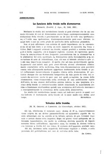 La clinica ostetrica rivista di ostetricia, ginecologia e pediatria. - A. 1, n. 1 (1899)-a. 40, n. 12 (dic. 1938)