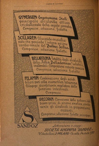 La clinica ostetrica rivista di ostetricia, ginecologia e pediatria. - A. 1, n. 1 (1899)-a. 40, n. 12 (dic. 1938)