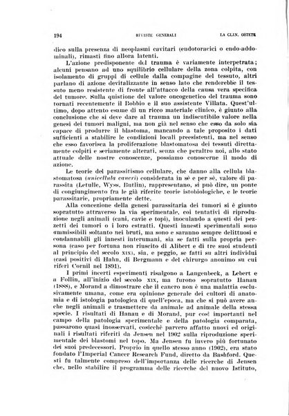 La clinica ostetrica rivista di ostetricia, ginecologia e pediatria. - A. 1, n. 1 (1899)-a. 40, n. 12 (dic. 1938)