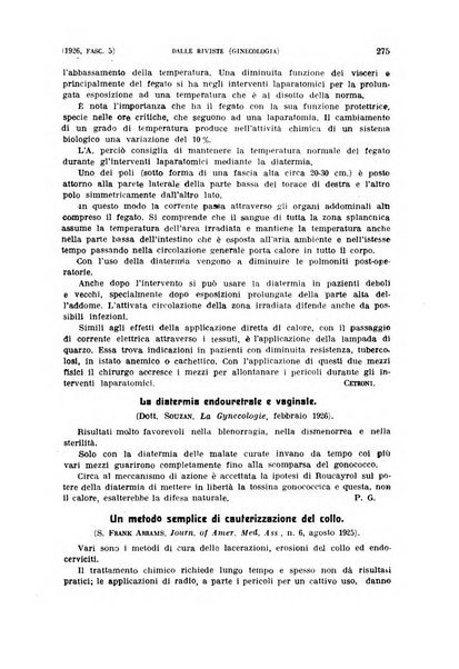 La clinica ostetrica rivista di ostetricia, ginecologia e pediatria. - A. 1, n. 1 (1899)-a. 40, n. 12 (dic. 1938)