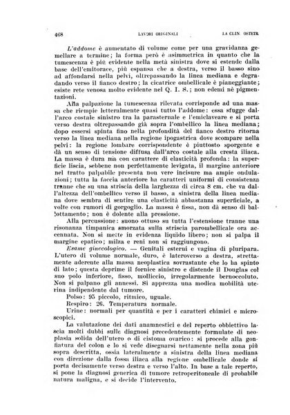 La clinica ostetrica rivista di ostetricia, ginecologia e pediatria. - A. 1, n. 1 (1899)-a. 40, n. 12 (dic. 1938)