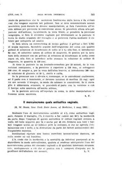 La clinica ostetrica rivista di ostetricia, ginecologia e pediatria. - A. 1, n. 1 (1899)-a. 40, n. 12 (dic. 1938)