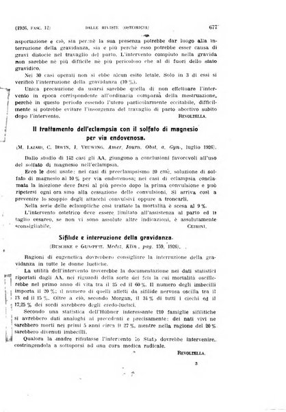 La clinica ostetrica rivista di ostetricia, ginecologia e pediatria. - A. 1, n. 1 (1899)-a. 40, n. 12 (dic. 1938)