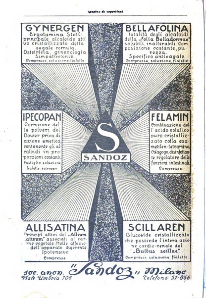 La clinica ostetrica rivista di ostetricia, ginecologia e pediatria. - A. 1, n. 1 (1899)-a. 40, n. 12 (dic. 1938)