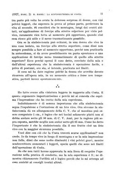 La clinica ostetrica rivista di ostetricia, ginecologia e pediatria. - A. 1, n. 1 (1899)-a. 40, n. 12 (dic. 1938)