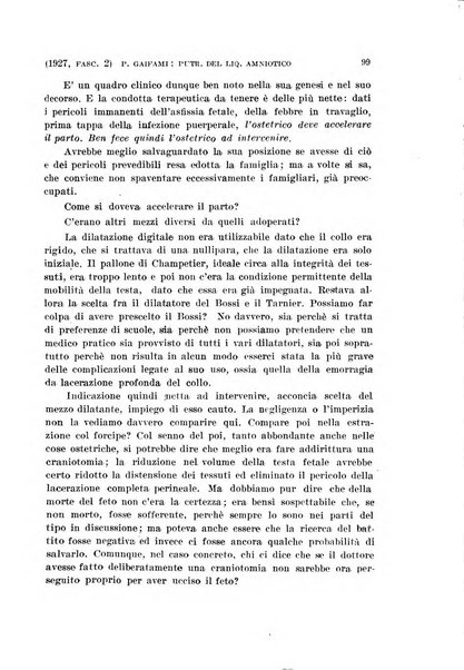 La clinica ostetrica rivista di ostetricia, ginecologia e pediatria. - A. 1, n. 1 (1899)-a. 40, n. 12 (dic. 1938)