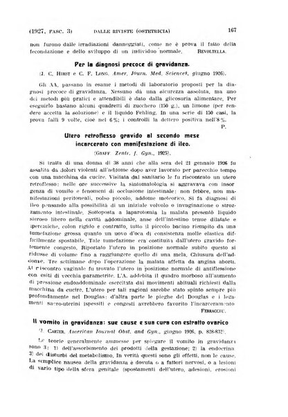 La clinica ostetrica rivista di ostetricia, ginecologia e pediatria. - A. 1, n. 1 (1899)-a. 40, n. 12 (dic. 1938)