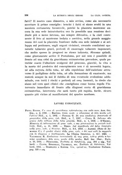 La clinica ostetrica rivista di ostetricia, ginecologia e pediatria. - A. 1, n. 1 (1899)-a. 40, n. 12 (dic. 1938)