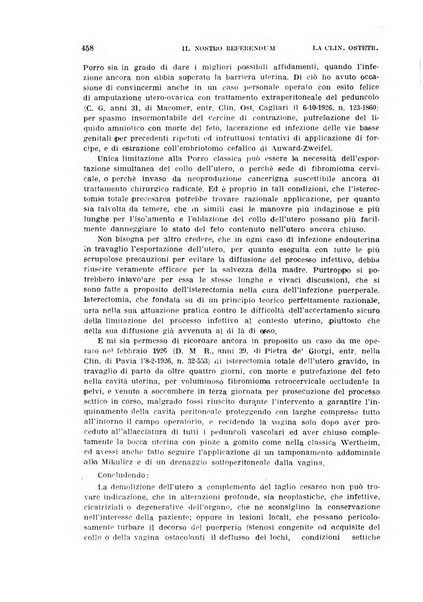 La clinica ostetrica rivista di ostetricia, ginecologia e pediatria. - A. 1, n. 1 (1899)-a. 40, n. 12 (dic. 1938)