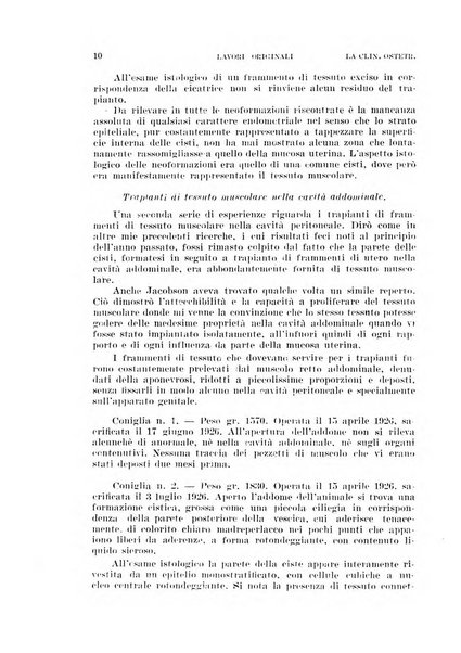 La clinica ostetrica rivista di ostetricia, ginecologia e pediatria. - A. 1, n. 1 (1899)-a. 40, n. 12 (dic. 1938)