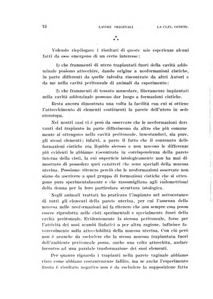 La clinica ostetrica rivista di ostetricia, ginecologia e pediatria. - A. 1, n. 1 (1899)-a. 40, n. 12 (dic. 1938)