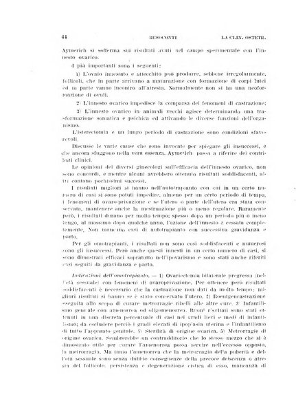 La clinica ostetrica rivista di ostetricia, ginecologia e pediatria. - A. 1, n. 1 (1899)-a. 40, n. 12 (dic. 1938)