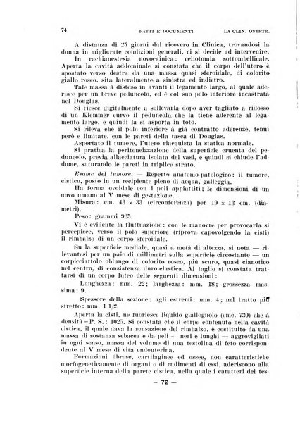 La clinica ostetrica rivista di ostetricia, ginecologia e pediatria. - A. 1, n. 1 (1899)-a. 40, n. 12 (dic. 1938)