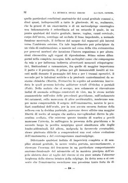 La clinica ostetrica rivista di ostetricia, ginecologia e pediatria. - A. 1, n. 1 (1899)-a. 40, n. 12 (dic. 1938)