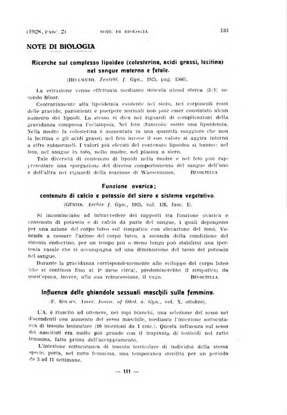 La clinica ostetrica rivista di ostetricia, ginecologia e pediatria. - A. 1, n. 1 (1899)-a. 40, n. 12 (dic. 1938)