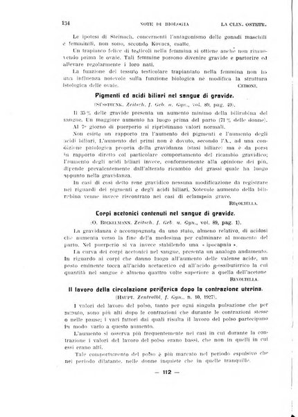 La clinica ostetrica rivista di ostetricia, ginecologia e pediatria. - A. 1, n. 1 (1899)-a. 40, n. 12 (dic. 1938)